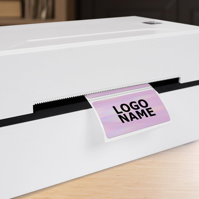 25 x 50 mm Thermal Labels Laser Purple