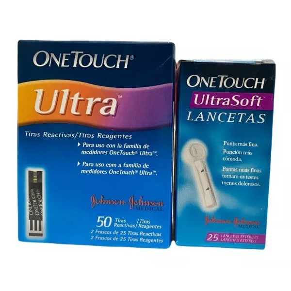 OneTouch One Touch Ultra Pack 50 Tiras Y 25 Lancetas