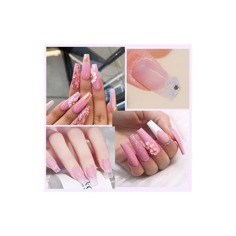 Kit Profesional De Uñas Acrílicas Monómero Líquido