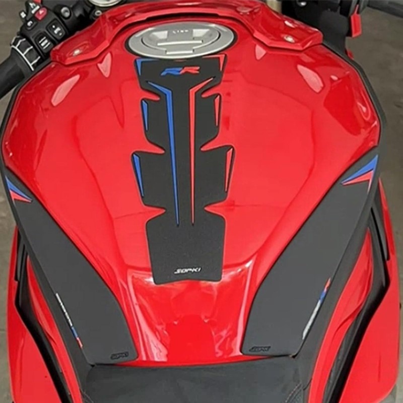 TZMAPU Compatible With S1000R S1000RR,Motorcycle Tank Protector,Non-slip Fuel Tank Sticker