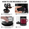 Reusable K Cups for Keurig, 4-Pack Universal K CUP Refillable