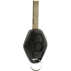 keylessoption Keyless Entry Remote Control Car Key Fob Smooth estilo Repuestos para LX8 fzv