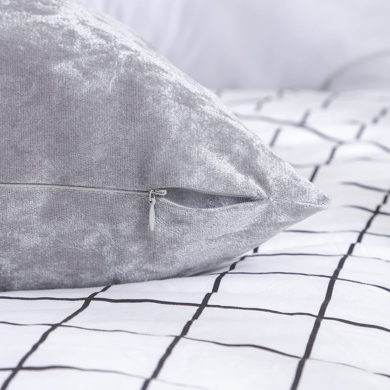 RKAAS HOME V Shaped Super Soft Luxurious Decorative Crushed Ice