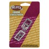 Weaver Leather Nickel Plated Buckle, Nickel Plated, 1"