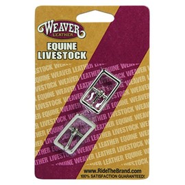 Weaver Leather Nickel Plated Buckle, Nickel Plated, 1"