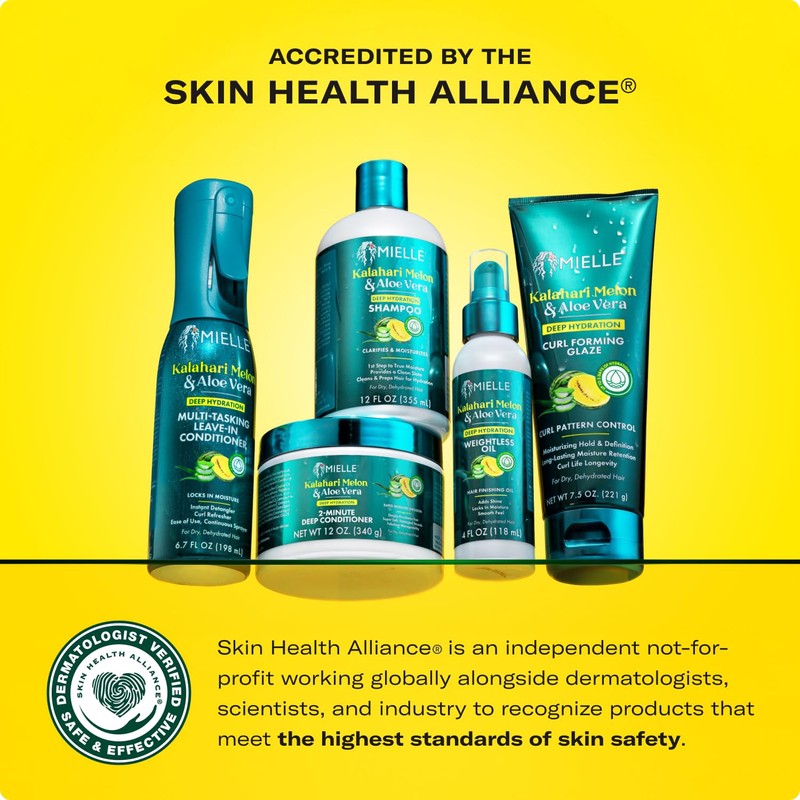 Mielle Kalahari Melon & Aloe Vera Deep Hydration Shampoo -