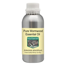Devprayag Pure Wormwood Essential Oil (Artemisia Absinthium) Natural Therapeutic Grade Steam Distilled 300ml (10 oz)