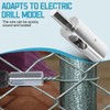 Methuker EZ Twist Ties Tool Compatible with 9 Gauge Drill