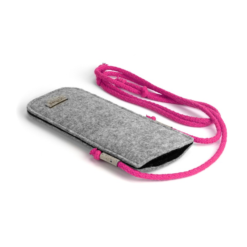 stilbag Neck Glasses Case Made of Wool Felt, Robust Attachment