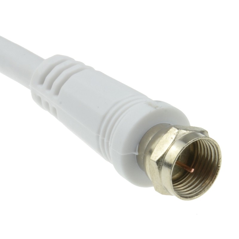 Coaxial Cable SAT to TV Antenna Cable F Connector to