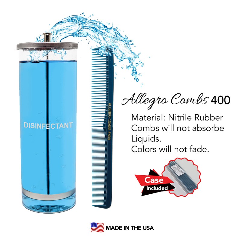 Allegro Combs 400 - Peines de corte multiusos (12 unidades)