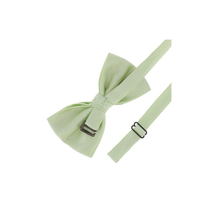 SHIPITNOW Men's Bow Tie Light Green - Light Green Light