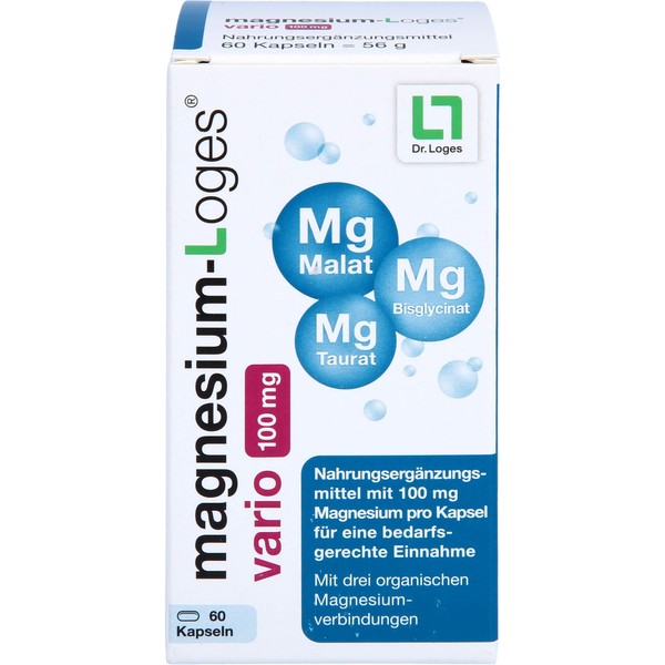 Magnesium Loges Var 100mg, 60 St KAP