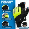 MIVELO Cycling Gloves with Thermal Fleece, Waterproof & Windproof Gloves,