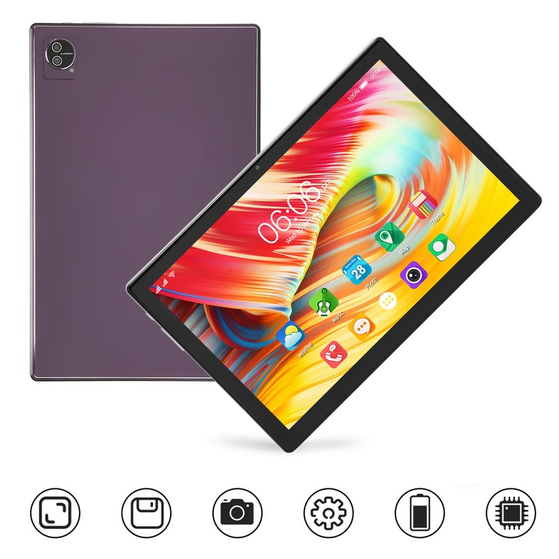 10.1 Inch Tablet for Android 12.0 Octa Core CPU 8GB
