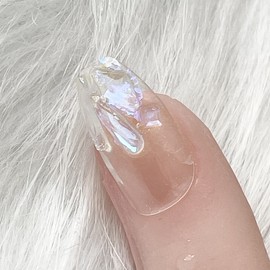 (3+1)Gleri handmade nail tips - midi long oval / (3+1)글레리 수제네일팁 - 미디 롱 오발