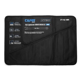 Capri Tools Wrench Roll Up Pouch for Extra-Long Wrenches, Metric, 12 Deep Pockets