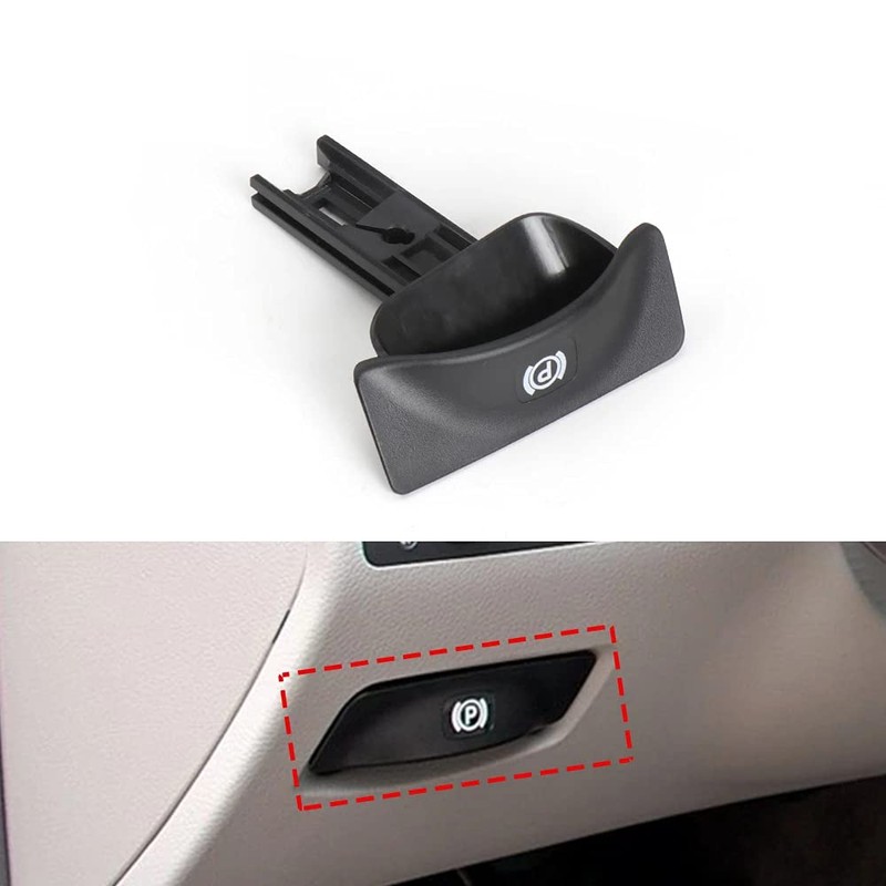 Boerunid Car Handbrake Switch Parking Brake Lever Release Handle for