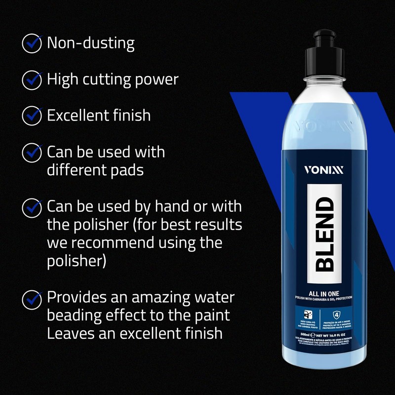Vonixx Blend All in One | Single-Step Polishing Compound for