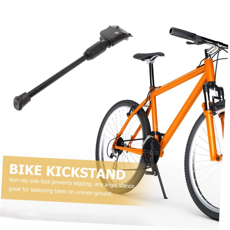 BESPORTBLE Bike Kickstand Carbon Steel Single Side Stand Folding Stand