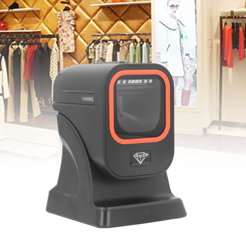 1D 2D Desktop Barcode Scanner Automatic Sensing QR Code Reader
