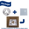 230 MM Universal Adapter Plate for HTC & Husqvarna Floor