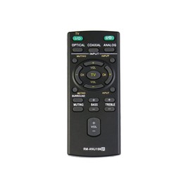 AULCMEET RM-ANU159 RM-ANU160 Replacement Remote Control Compatible with Sony Surround Sound Bar Audio Home Theatre Systems HT-CT60, HTCT60, SACT60 SA-CT60