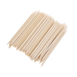 Baluue 300pcs Double-ended Nail Sticks for Manicure Natural Wooden Nail Art Tool for Professional Personal Use for Care and Cleaning Versatile Cuticle Remover Sticks