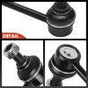 A-Premium Set of 4, Front & Rear Sway Bar Link