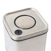 Dulton K915-1285M Condiment Container Cube Jar with Press Lid Medium