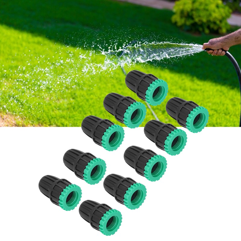 10Pcs Garden Hose Adapter G1/2in G3/4in Faucet Connector Fittings Irrigation