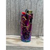 Rainbow Reaper Death Metal Lighter Case Cover Holder fits BIC