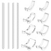 Pack of 12 ring size adjusters, ring reducer, invisible ring