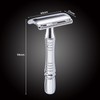 BAILI Classic 3-Piece Double Edge Safety Razor Wet Shaving for
