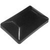 JSP Manufacturing Fence Post Plastic Black Cap 4x6 (3 5/8"