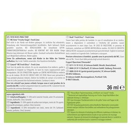WC-Ente Fresh Seal Value Pack Starter Set (Including 1 Refill) and 2 Refills Basketless Toilet Cleaner Lime