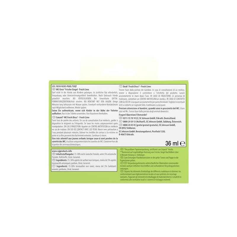 WC-Ente Fresh Seal Value Pack Starter Set (Including 1 Refill)