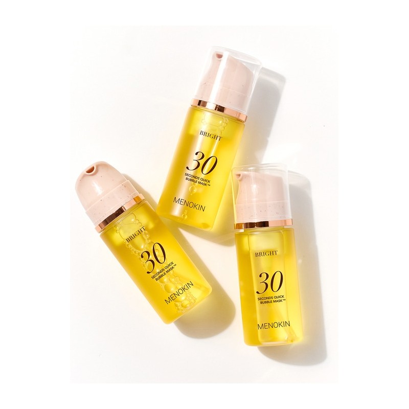Menokin 30 Second Quick Bubble Mask Bright / 메노킨 30초