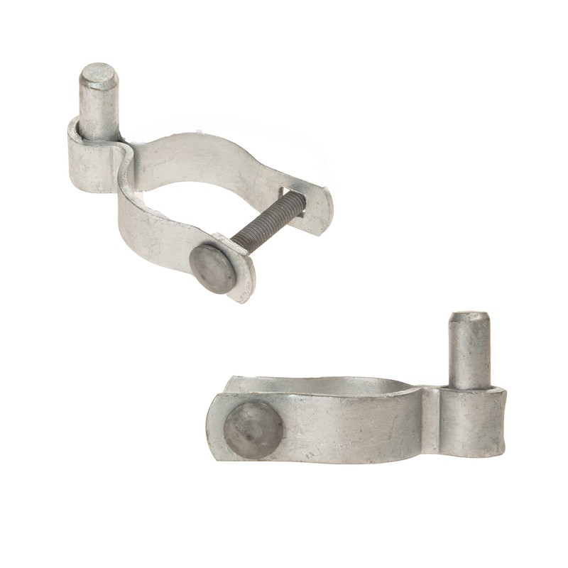 Dailydanny 2 Pack Chain Link Fence Frame Gate Post Male