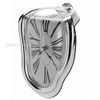 Leverde Dali Soft Clock, Interior Clock, 90°, Crooked, Art Clock,