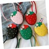 FOMIYES Adjustable Strap Strawberry and Girls' Fashion Purse Small Shoulder