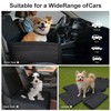 PAWISE Front Seat Dog Car Seat Cover,2-in-1 Dog Booster, Waterproof