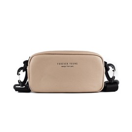 WisePoint Women's Cross-Body Bags, PU Leather Shoulder Bag Over Shoulder Bag with Detachable Shoulder Strap, Stylish Side Bags for Shopping, Travel, Walking, Dating (light brown)