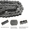 uxcell #60/12A-1 Roller Chain 5 Feet 3/4" Pitch Carbon Steel
