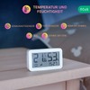 NOUS E6 Temperature Sensor, Hygrometer Smart Thermometer, ZigBee Temperature Sensor,