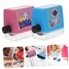 KONTONTY 4 Sets Compact Math Stamps Lovely Roller Stamps for