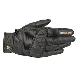 Alpinestars Crazy Eight Gloves, 2XL, Black/Black