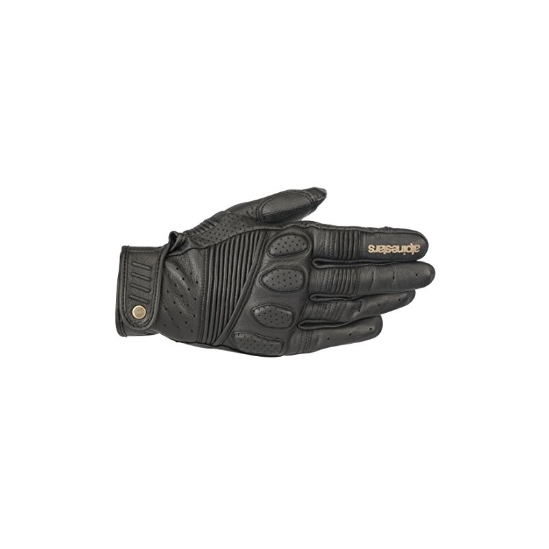 Alpinestars Crazy Eight Gloves, 2XL, Black/Black