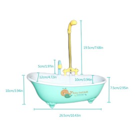 Petlex Bird Bathtub Parrot Bath Fountain Indoor Automatic Bathtub with Faucet Bird Bath Shower Bird Bathing Tub for Parakeet Conure Budgie Cockatiel Lovebird