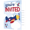 Creative Converting Toy Airplane Invitations, 8 Count